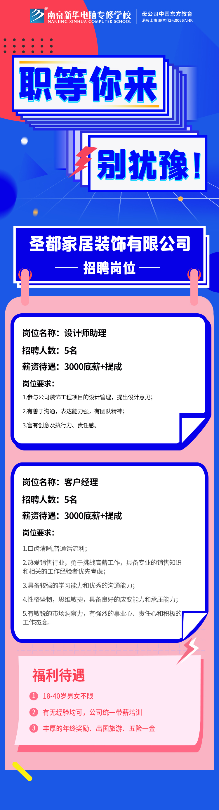 招賢納士，“職”等你來！