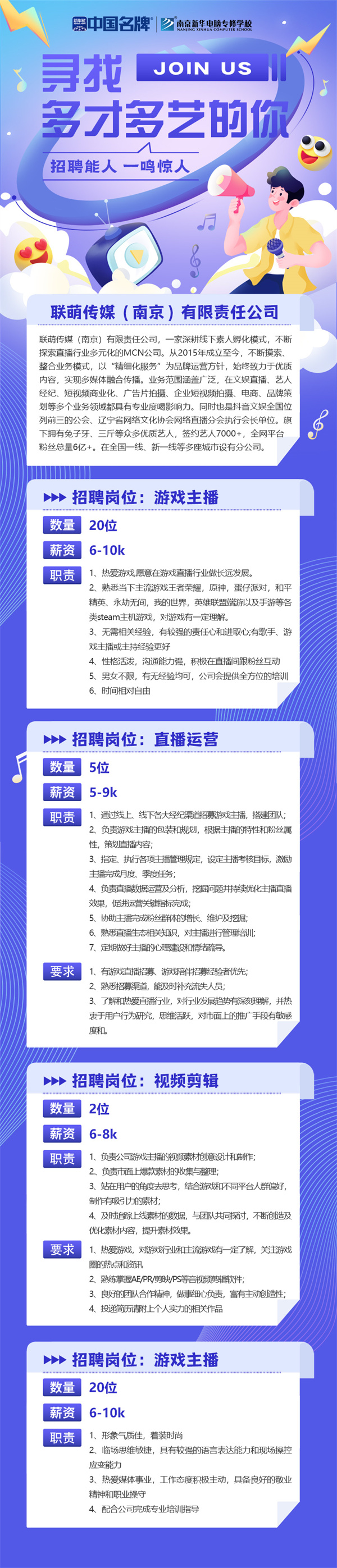 聯(lián)萌傳媒(南京)有限責(zé)任公司 聯(lián)萌傳媒(南京)有限責(zé)任公司